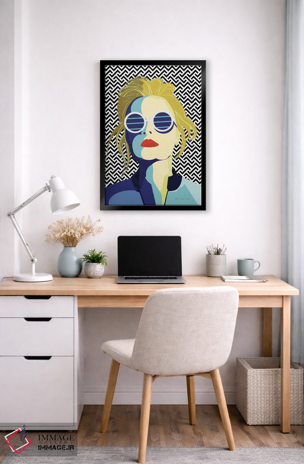 تابلو دکوراتیو استایل و نگرش IV اثر عمر اسکالانته - D6B