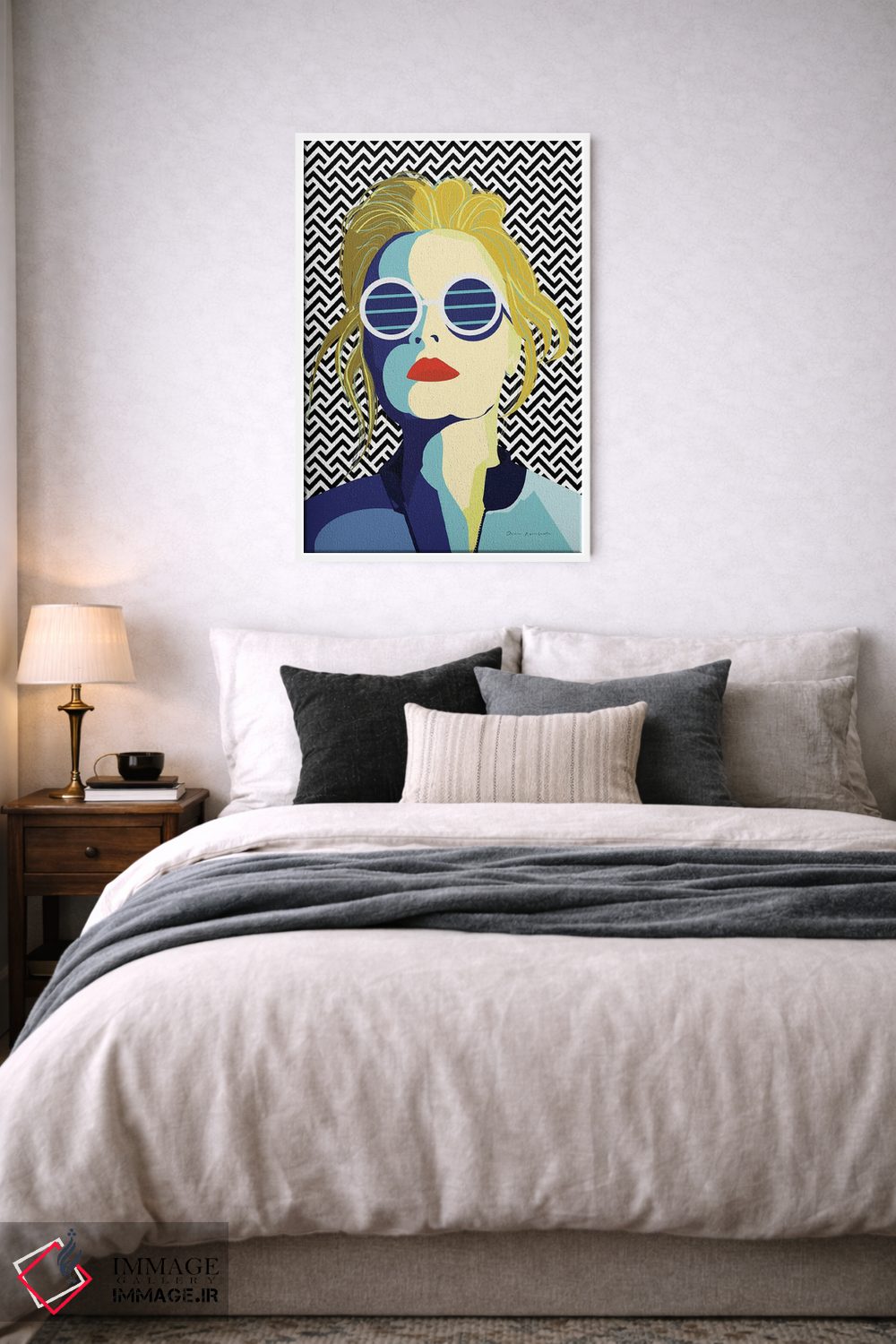 تابلو دکوراتیو استایل و نگرش IV اثر عمر اسکالانته - D5W