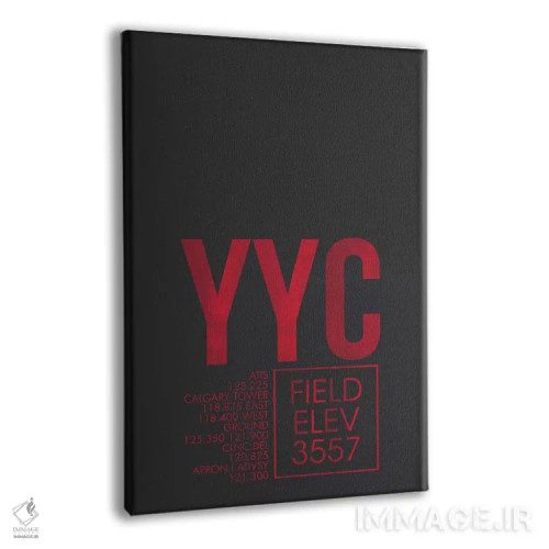 تابلو دکوراتیو کلگری اثر ۰۸ لفت - نمای پرسپکتیو محصول