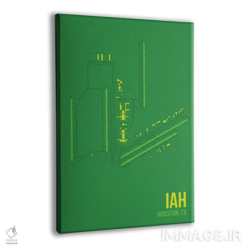 تابلو دکوراتیو هیوستون اثر ۰۸ لفت - نمای پرسپکتیو محصول