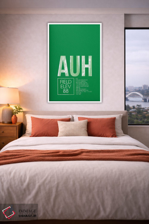 تابلو دکوراتیو ابوظبی اثر ۰۸ لفت - D3W