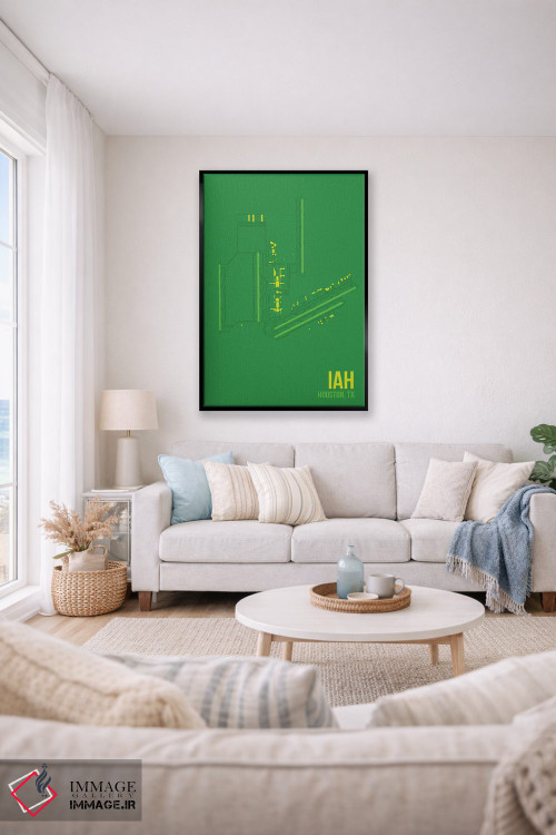 تابلو دکوراتیو هیوستون اثر ۰۸ لفت - D2B