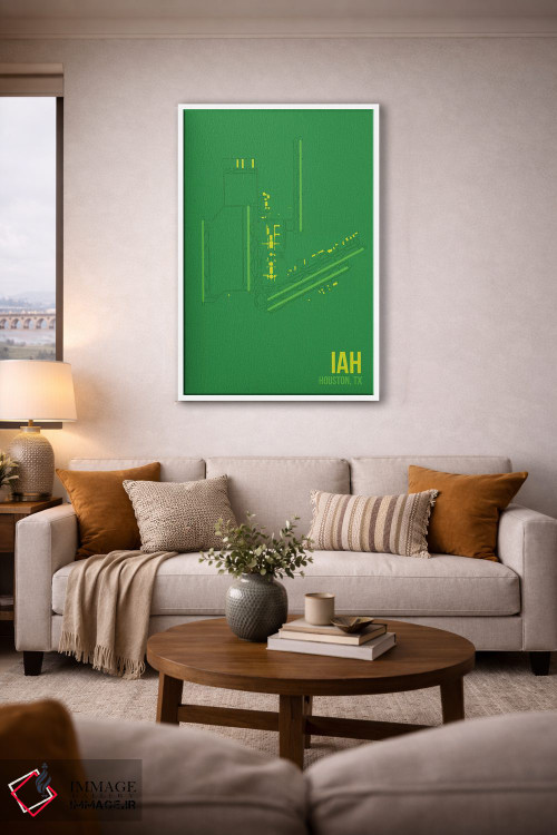 تابلو دکوراتیو هیوستون اثر ۰۸ لفت - D3W