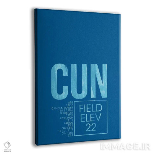 تابلو دکوراتیو کانکون اثر ۰۸ لفت - نمای پرسپکتیو محصول