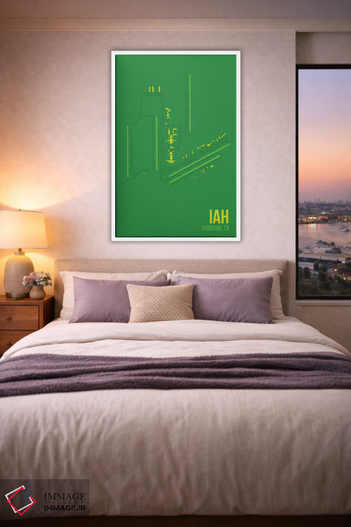 تابلو دکوراتیو هیوستون اثر ۰۸ لفت - D4W