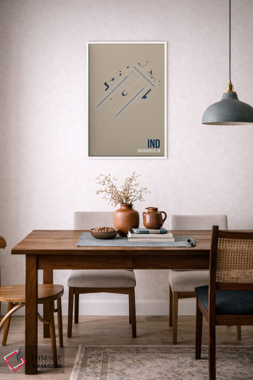 تابلو دکوراتیو ایندیاناپولیس اثر ۰۸ لفت - D6W