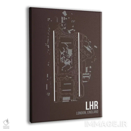 تابلو دکوراتیو لندن اثر ۰۸ لفت - نمای پرسپکتیو محصول
