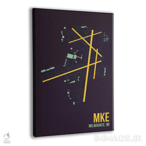 تابلو دکوراتیو میلواکی اثر ۰۸ لفت - نمای پرسپکتیو محصول
