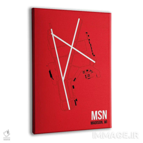 تابلو دکوراتیو مدیسون اثر ۰۸ لفت - نمای پرسپکتیو محصول