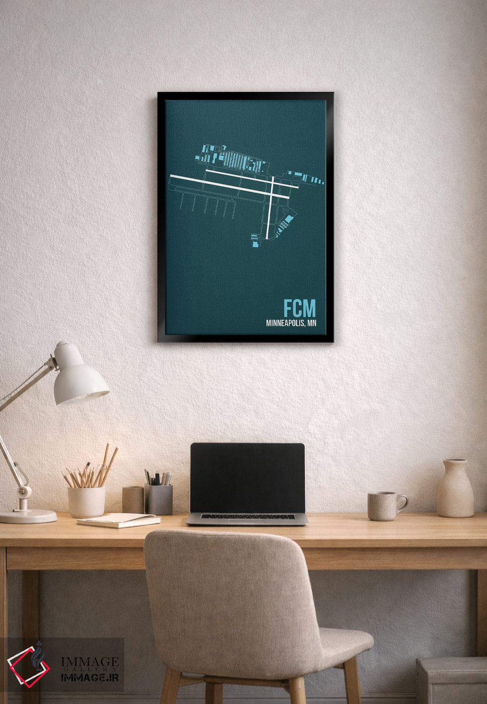 تابلو دکوراتیو مینیاپولیس اثر ۰۸ لفت - D3B