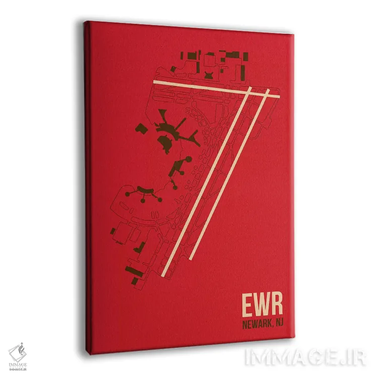 تابلو دکوراتیو نیوارک لیبرتی اثر ۰۸ لفت - نمای پرسپکتیو محصول