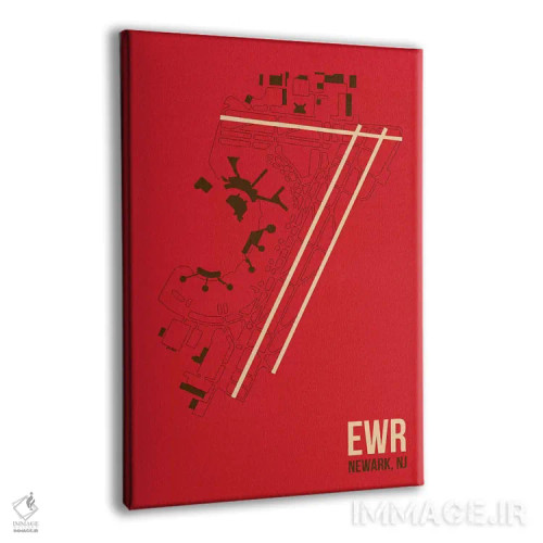 تابلو دکوراتیو نیوارک لیبرتی اثر ۰۸ لفت - نمای پرسپکتیو محصول