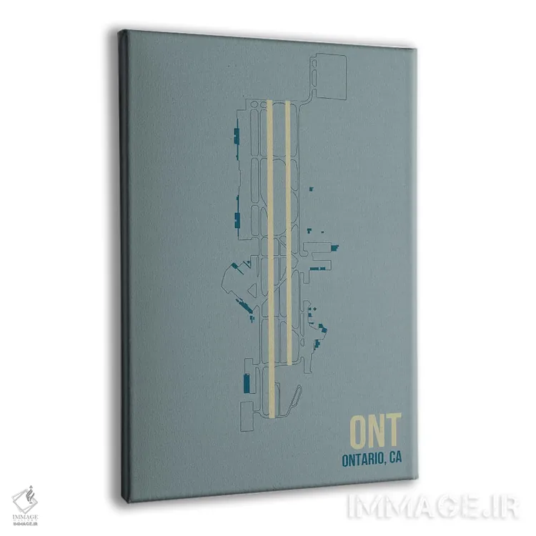 تابلو دکوراتیو اونتاریو اثر ۰۸ لفت - نمای پرسپکتیو محصول