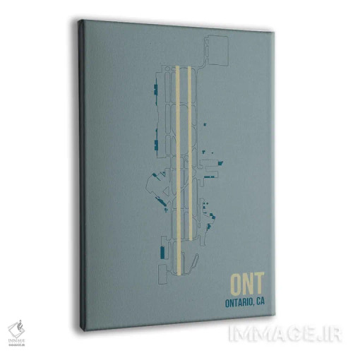 تابلو دکوراتیو اونتاریو اثر ۰۸ لفت - نمای پرسپکتیو محصول
