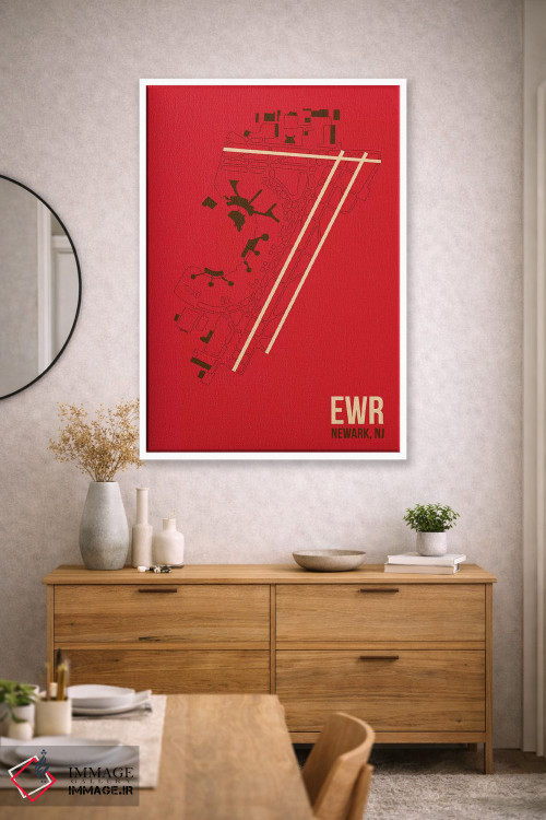 تابلو دکوراتیو نیوارک لیبرتی اثر ۰۸ لفت - D1W