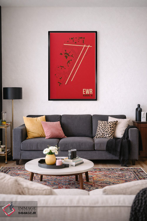 تابلو دکوراتیو نیوارک لیبرتی اثر ۰۸ لفت - D3B