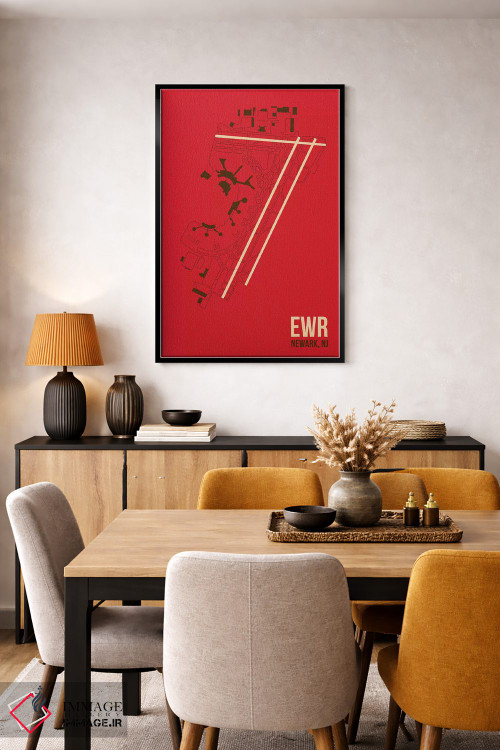 تابلو دکوراتیو نیوارک لیبرتی اثر ۰۸ لفت - D6B