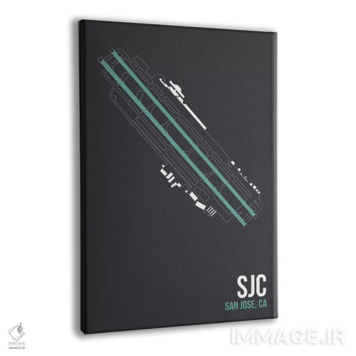 تابلو دکوراتیو سن خوزه اثر ۰۸ لفت - نمای پرسپکتیو محصول