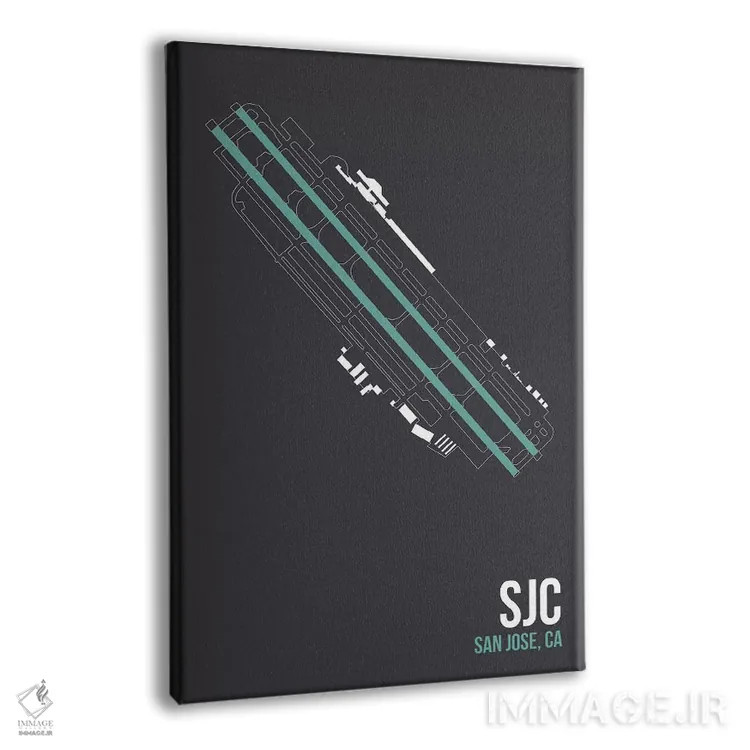 تابلو دکوراتیو سن خوزه اثر ۰۸ لفت - نمای پرسپکتیو محصول