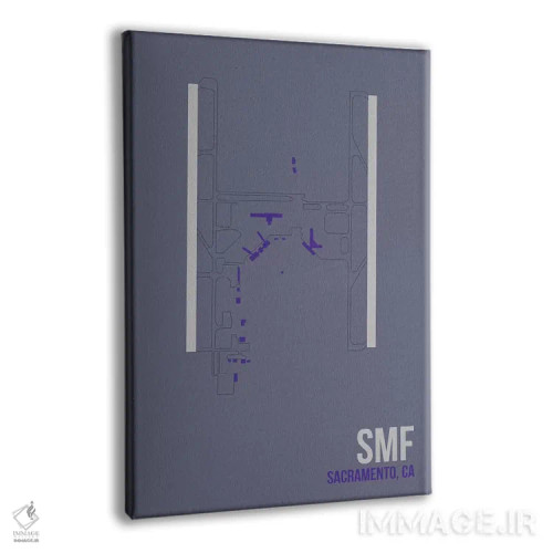 تابلو دکوراتیو ساکرامنتو اثر ۰۸ لفت - نمای پرسپکتیو محصول