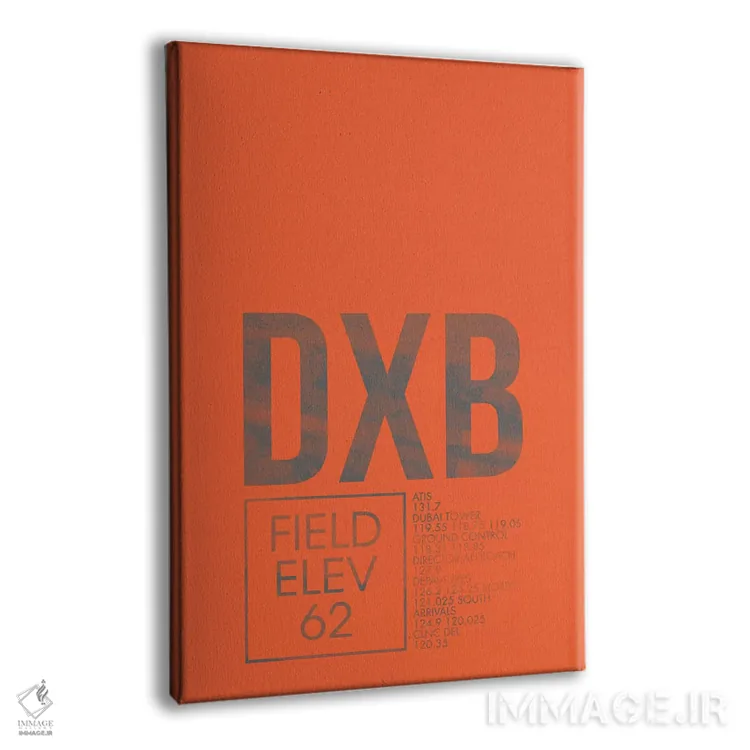 تابلو دکوراتیو دبی اثر ۰۸ لفت - نمای پرسپکتیو محصول