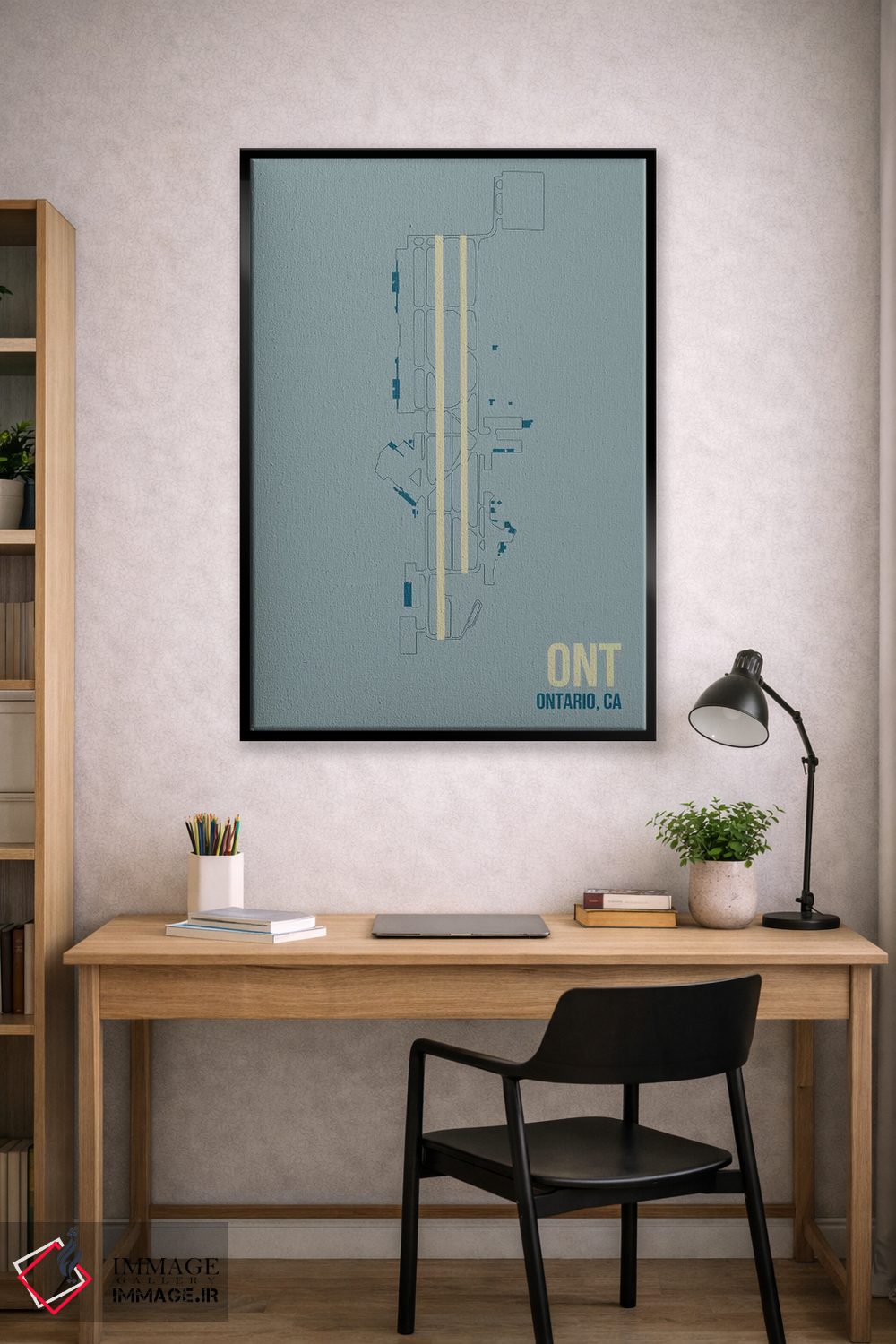 تابلو دکوراتیو اونتاریو اثر ۰۸ لفت - D1B