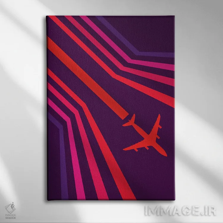 تابلو دکوراتیو این کار را بکن اثر ۰۸ لفت - نمای روبهرو روی دیوار