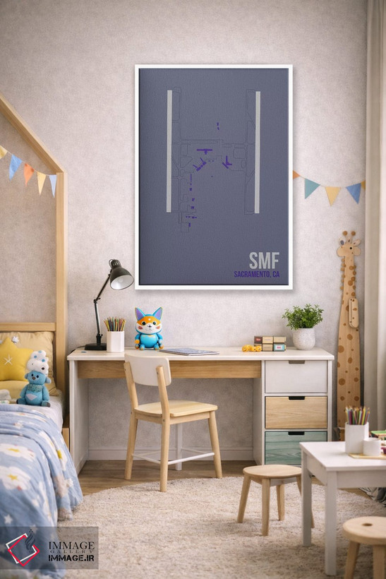 تابلو دکوراتیو ساکرامنتو اثر ۰۸ لفت - D1W
