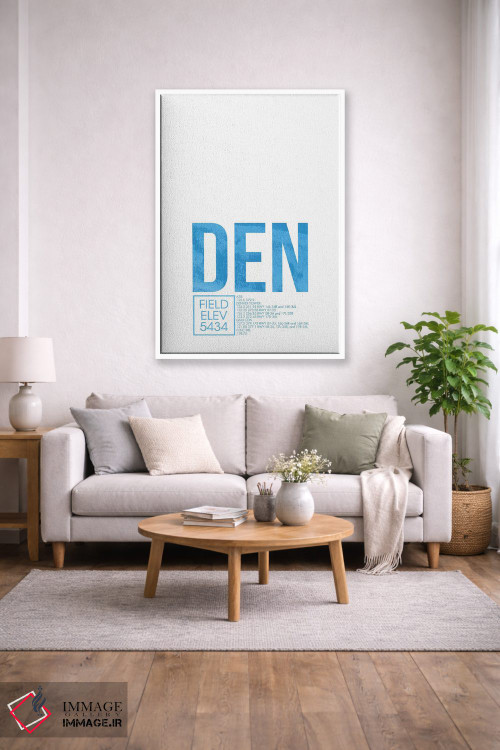 تابلو دکوراتیو کنترل ترافیک هوایی DEN، دنور اثر ۰۸ لفت - D1W