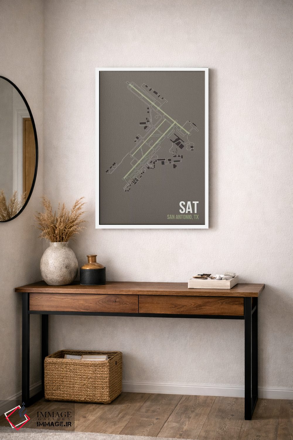 تابلو دکوراتیو سن آنتونیو اثر ۰۸ لفت - D2W