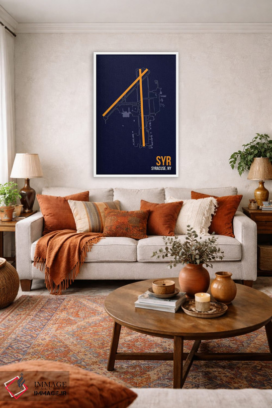 تابلو دکوراتیو سیراکیوز هنکاک اثر ۰۸ لفت - D2W