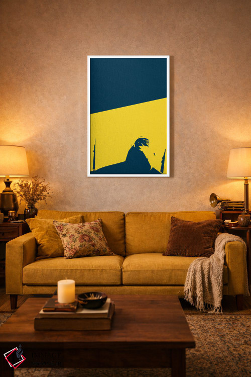 تابلو دکوراتیو اف-۱۸ اثر ۰۸ لفت - D2W