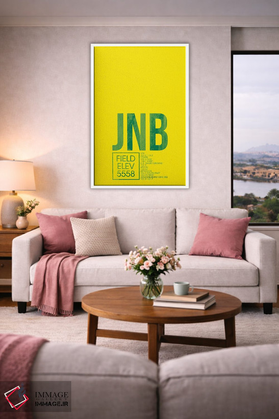 تابلو دکوراتیو برج مراقبت پرواز JNB، ژوهانسبورگ اثر ۰۸ لفت - D3W