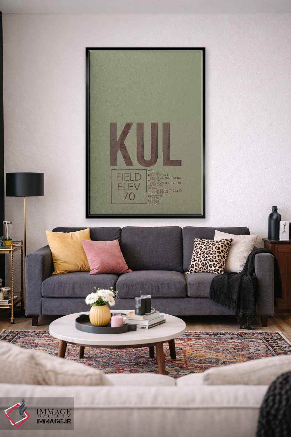 تابلو دکوراتیو برج مراقبت پرواز KUL، کوالالامپور، مالزی اثر ۰۸ لفت - D2B