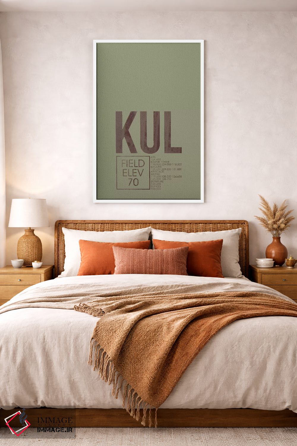 تابلو دکوراتیو برج مراقبت پرواز KUL، کوالالامپور، مالزی اثر ۰۸ لفت - D3W