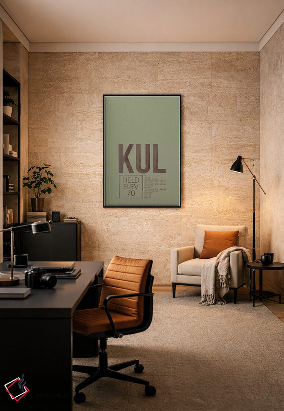 تابلو دکوراتیو برج مراقبت پرواز KUL، کوالالامپور، مالزی اثر ۰۸ لفت - D6B