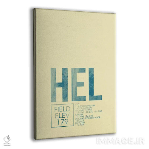 تابلو دکوراتیو هلسینکی اثر ۰۸ لفت - نمای پرسپکتیو محصول