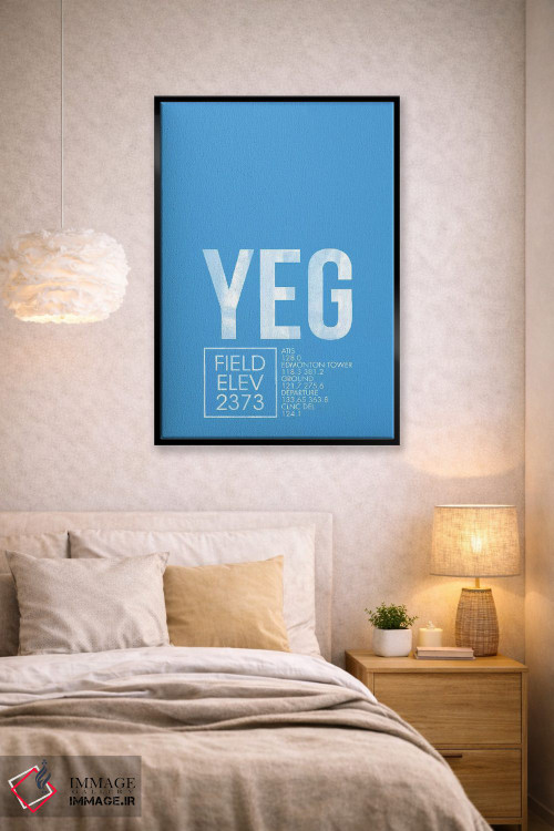 تابلو دکوراتیو ادمونتون اثر ۰۸ لفت - D2B