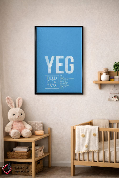 تابلو دکوراتیو ادمونتون اثر ۰۸ لفت - D5B