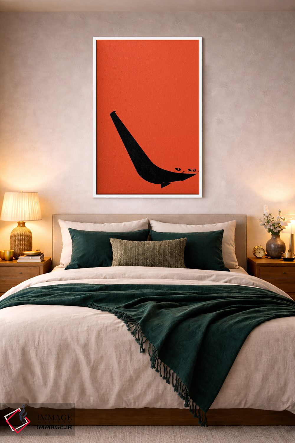 تابلو مینیمال بالچه هواپیما اثر ۰۸ لفت - D1W