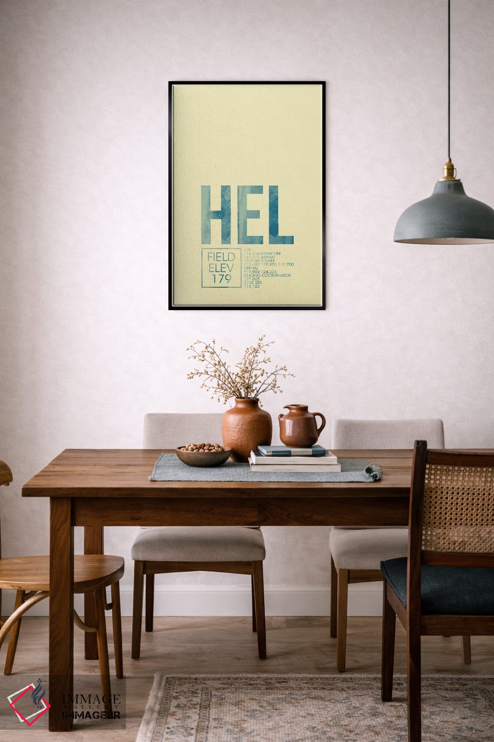 تابلو دکوراتیو هلسینکی اثر ۰۸ لفت - D6B