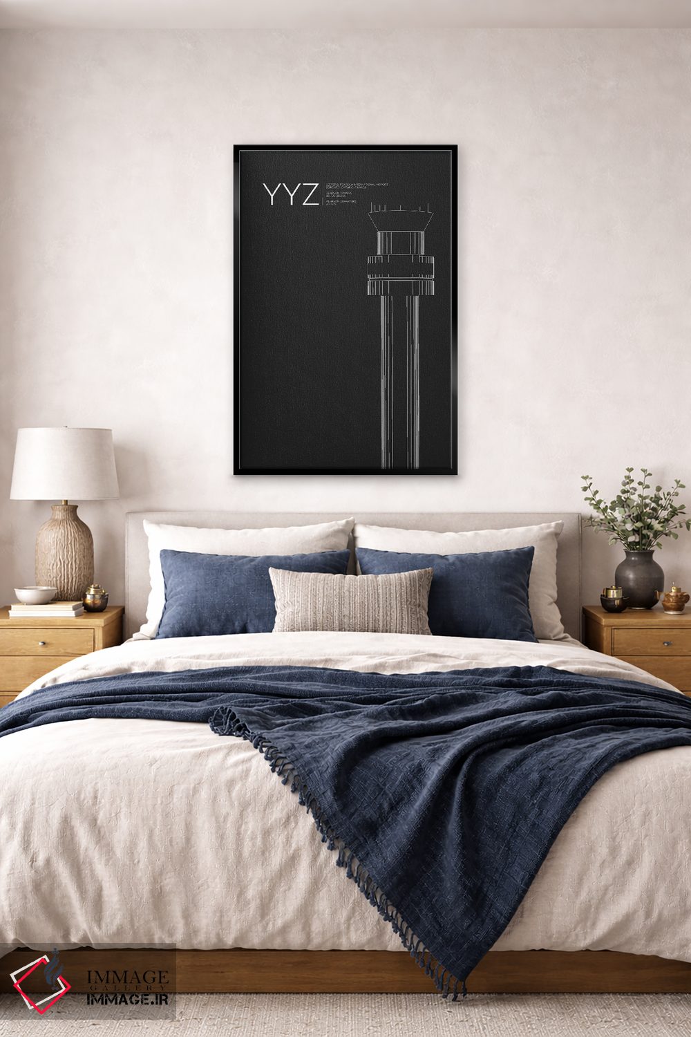 تابلو دکوراتیو برج مراقبت YYZ، فرودگاه بین المللی تورنتو اثر ۰۸ لفت - D6B