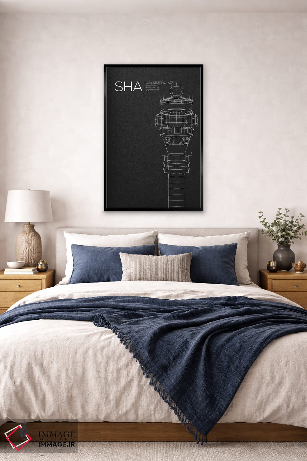 تابلو دکوراتیو برج مراقبت SHA، فرودگاه بین المللی شانگهای اثر ۰۸ لفت - D6B