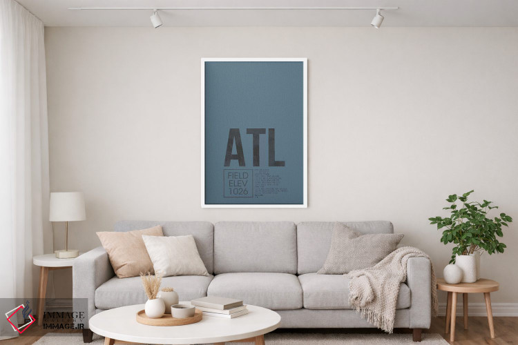 تابلو دکوراتیو آتلانتا اثر ۰۸ لفت - D5W