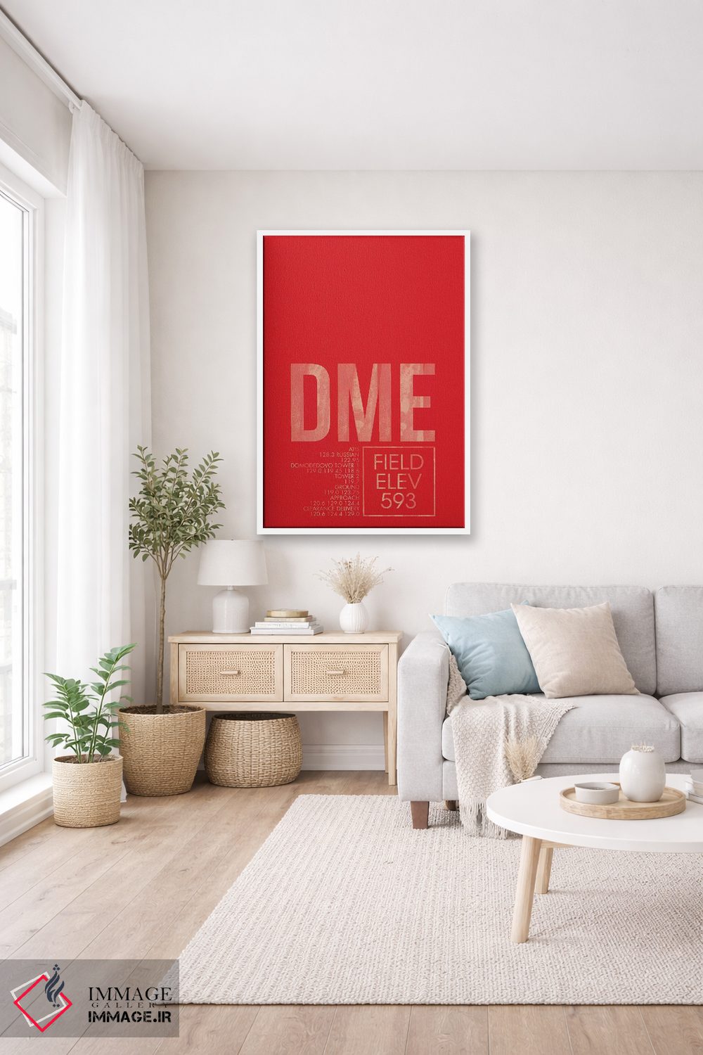 تابلو دکوراتیو مسکو اثر ۰۸ لفت - D2W