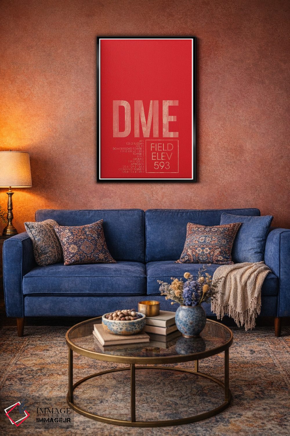 تابلو دکوراتیو مسکو اثر ۰۸ لفت - D5B