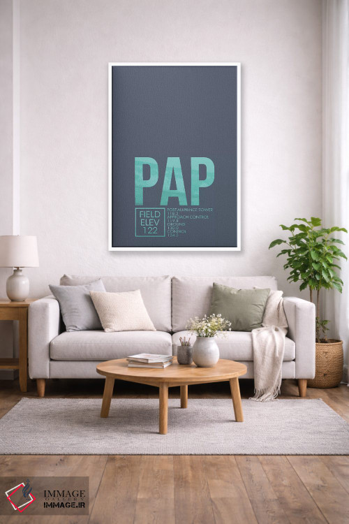 تابلو دکوراتیو پورتو پرنس اثر ۰۸ لفت - D1W