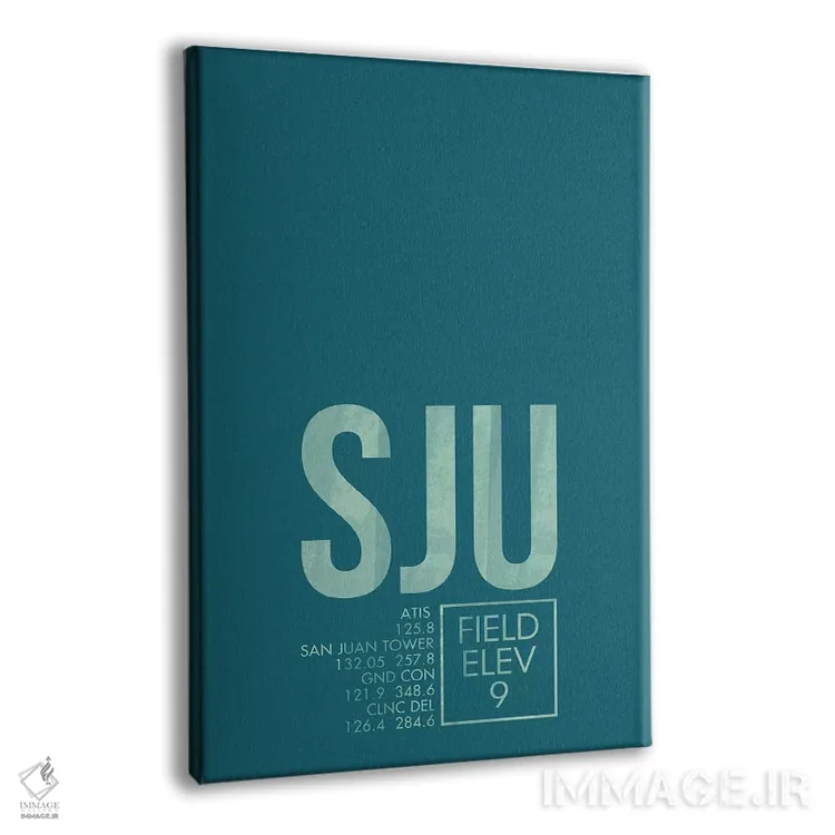 تابلو دکوراتیو سان خوآن اثر ۰۸ لفت - نمای پرسپکتیو محصول