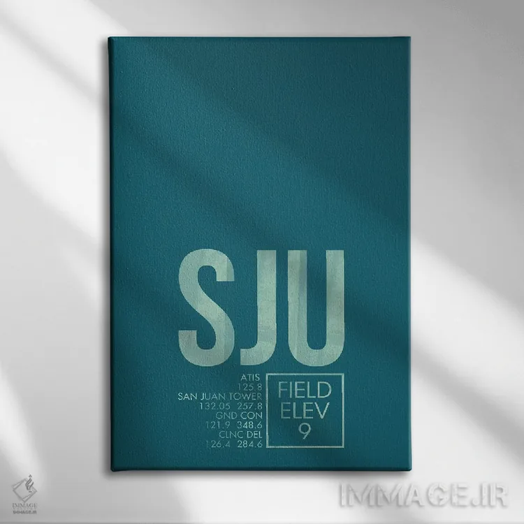 تابلو دکوراتیو سان خوآن اثر ۰۸ لفت - نمای روبهرو روی دیوار