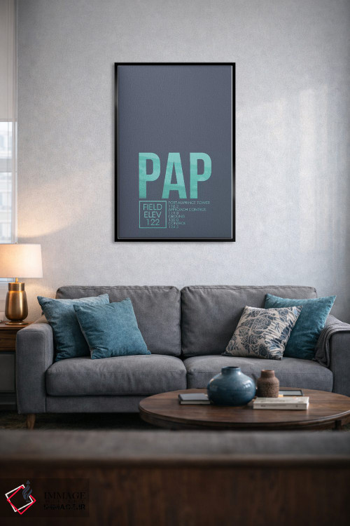 تابلو دکوراتیو پورتو پرنس اثر ۰۸ لفت - D5B